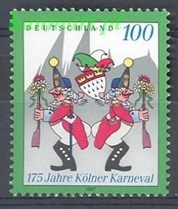 Znaczek Niemcy 1997 Mi 1903 Czyste **