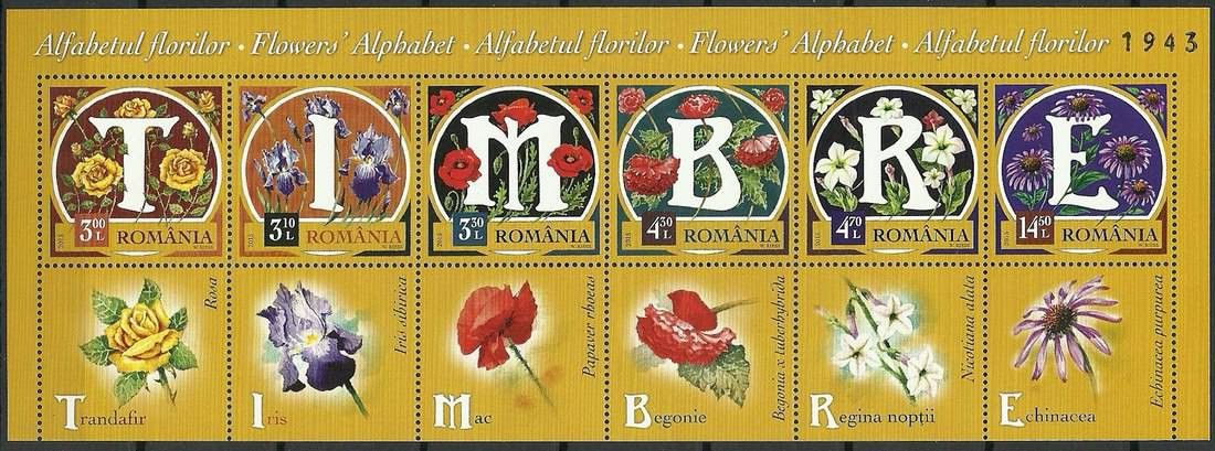 Znaczek Rumunia 2015 Mi bl 616 Czyste **