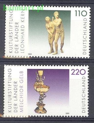 Znaczek Niemcy 2000 Mi 2107-2108 Czyste **