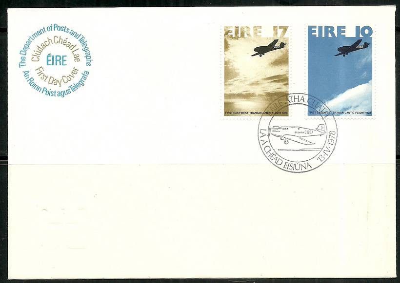 Znaczek Irlandia 1978 Mi 374-375 FDC