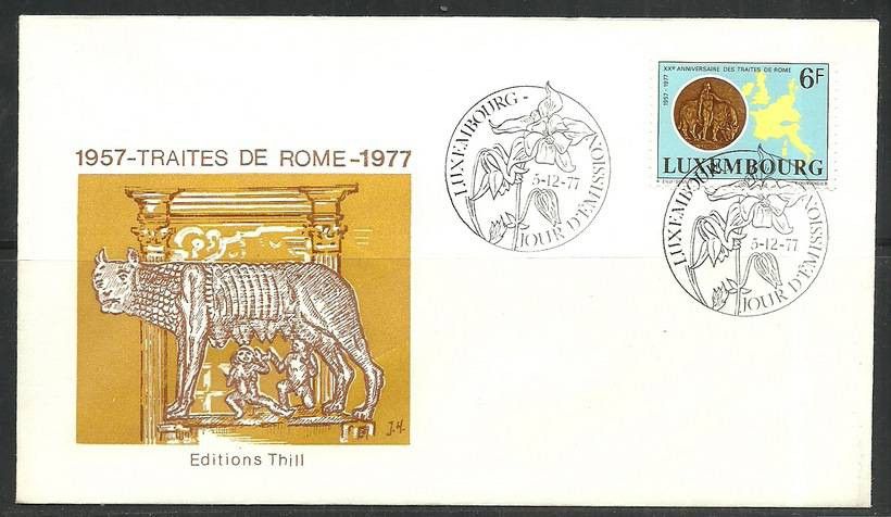 Znaczek Luksemburg 1977 Mi 956 FDC