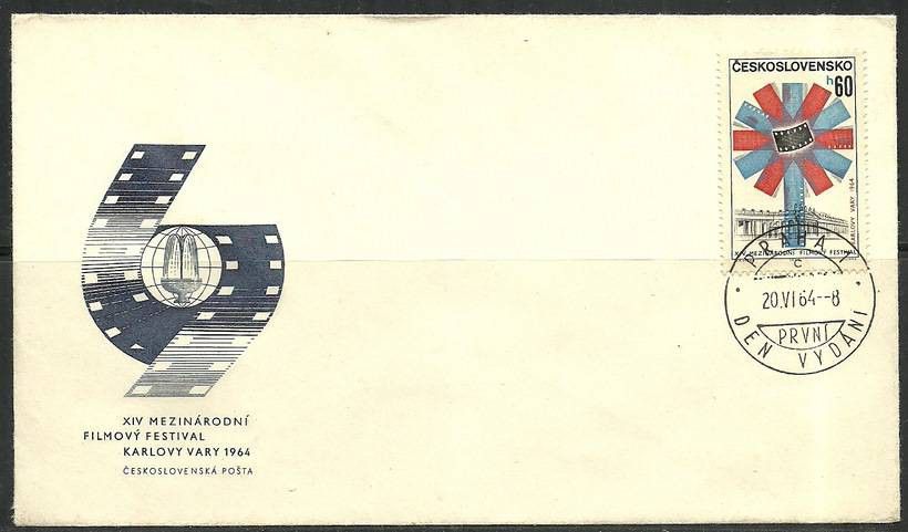 Znaczek Czechosłowacja 1964 Mi 1477 FDC