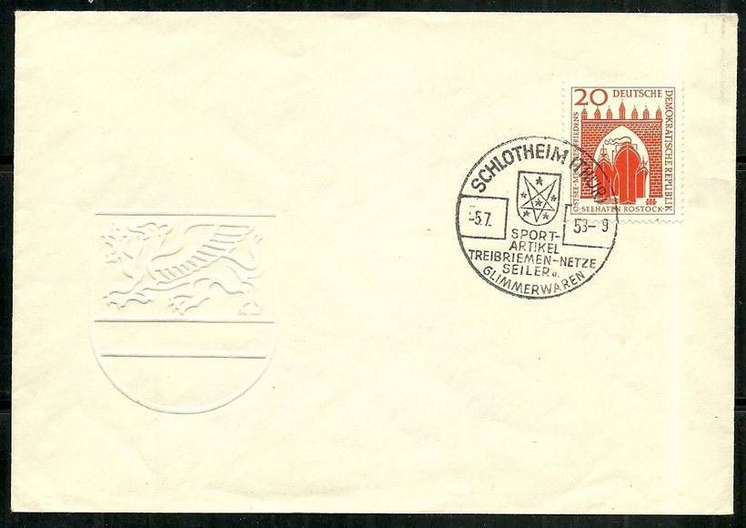 Znaczek NRD / DDR 1958 Mi 635 FDC