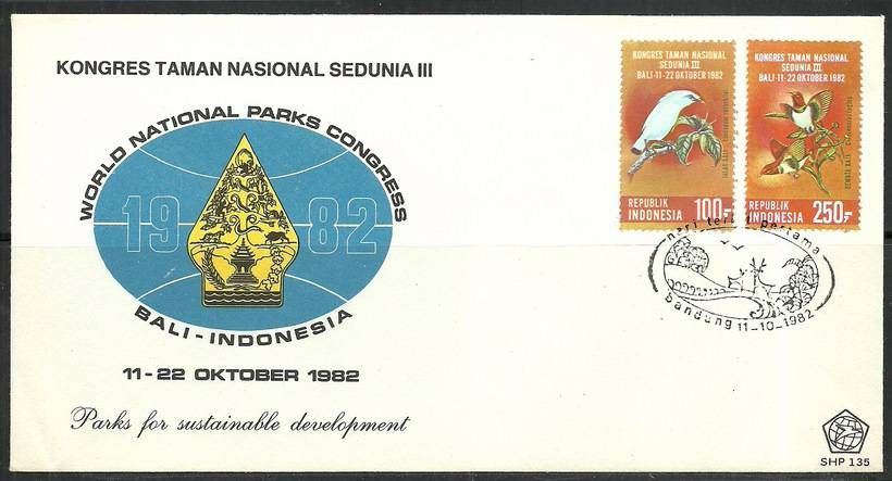 Znaczek Indonezja 1982 Mi 1074-1075 FDC