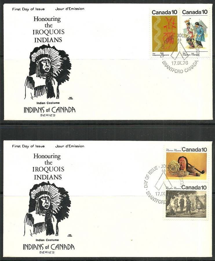 Znaczek Kanada 1976 Mi 637-640 FDC