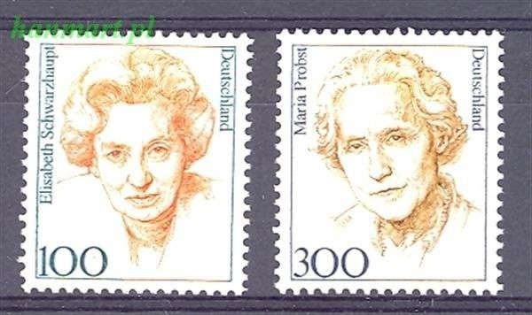 Znaczek Niemcy 1997 Mi 1955-1956 Czyste **
