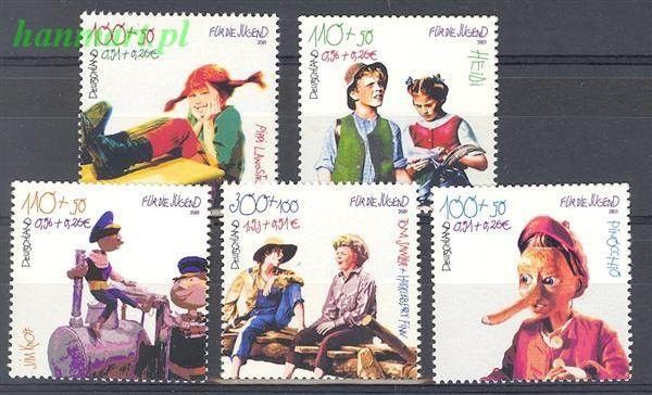 Znaczek Niemcy 2001 Mi 2190-2194 Czyste **