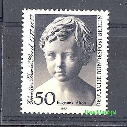 Znaczek Berlin Niemcy 1977 Mi 541 Czyste **