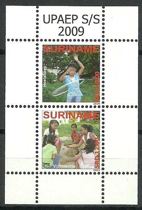 Znaczek Surinam 2009 Mi bl 108 Czyste **