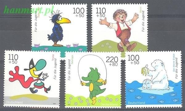 Znaczek Niemcy 1999 Mi 2055-2059 Czyste **