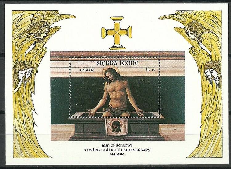 Znaczek Sierra Leone 1985 Mi bl 30 Czyste **