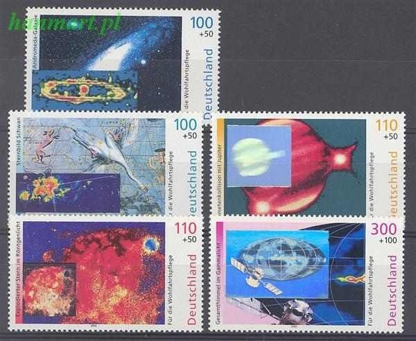 Znaczek Niemcy 1999 Mi 2077-2081 Czyste **