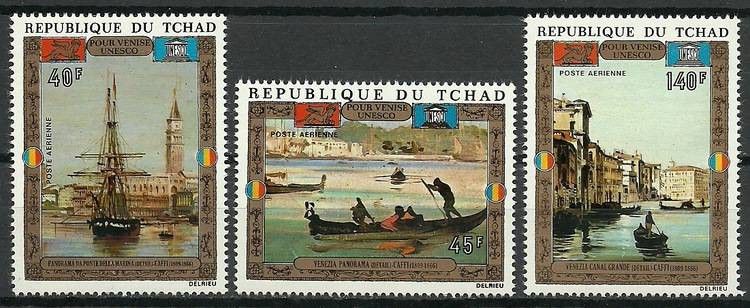 Znaczek Czad 1972 Mi 515-517 Czyste **