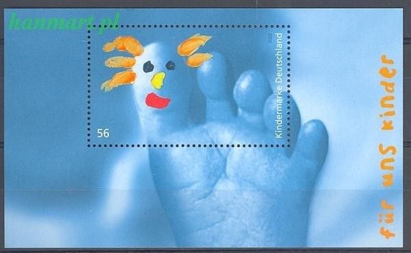 Znaczek Niemcy 2002 Mi bl 60 Czyste **