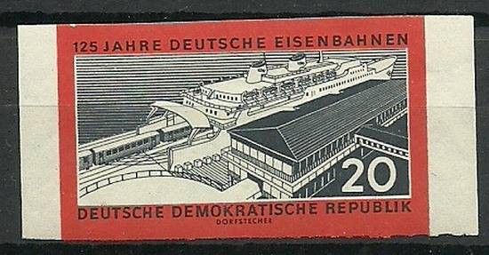 Znaczek NRD / DDR 1960 Mi 805B Czyste **