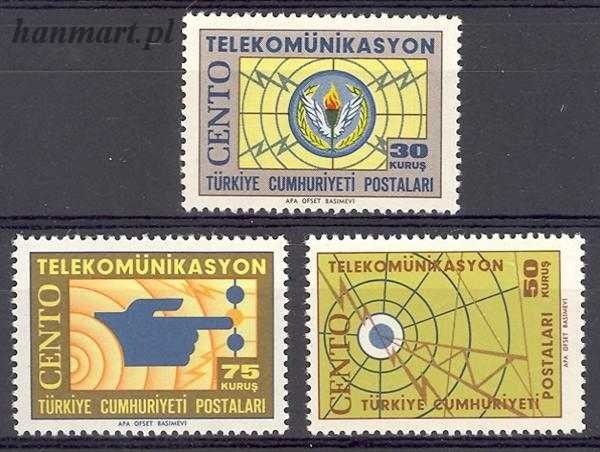 Znaczek Turcja 1965 Mi 1938-1940 Czyste **