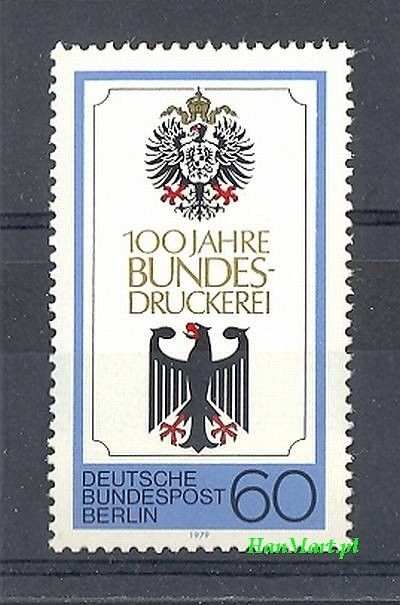 Znaczek Berlin Niemcy 1979 Mi 598 Czyste **