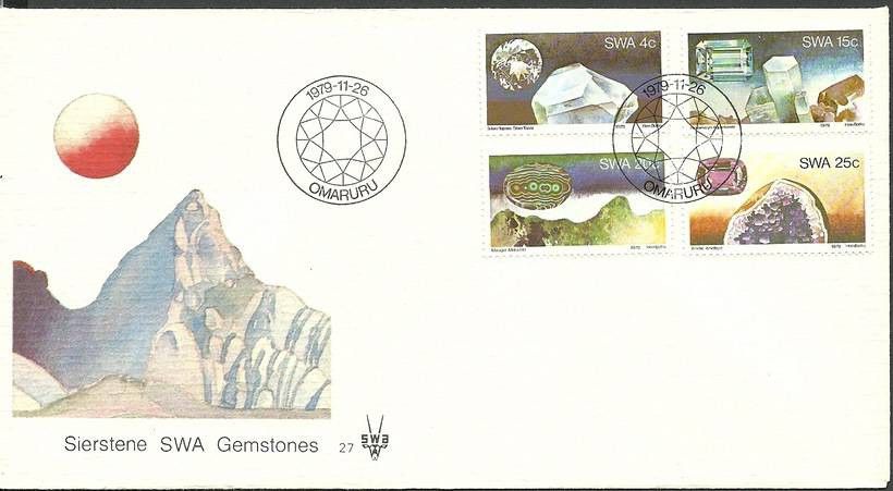 Znaczek Afryka Południowo-Zachodnia 1979 Mi 462-465 FDC