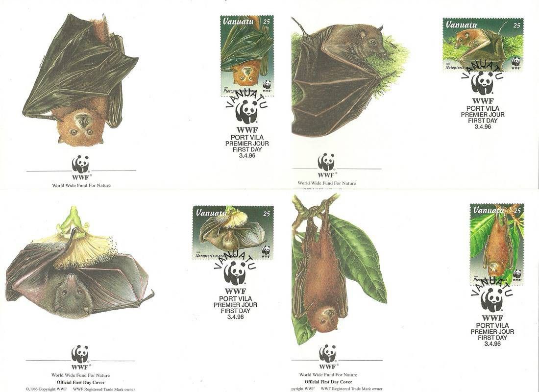 Znaczek Vanuatu 1996 Mi 1004-1007 FDC