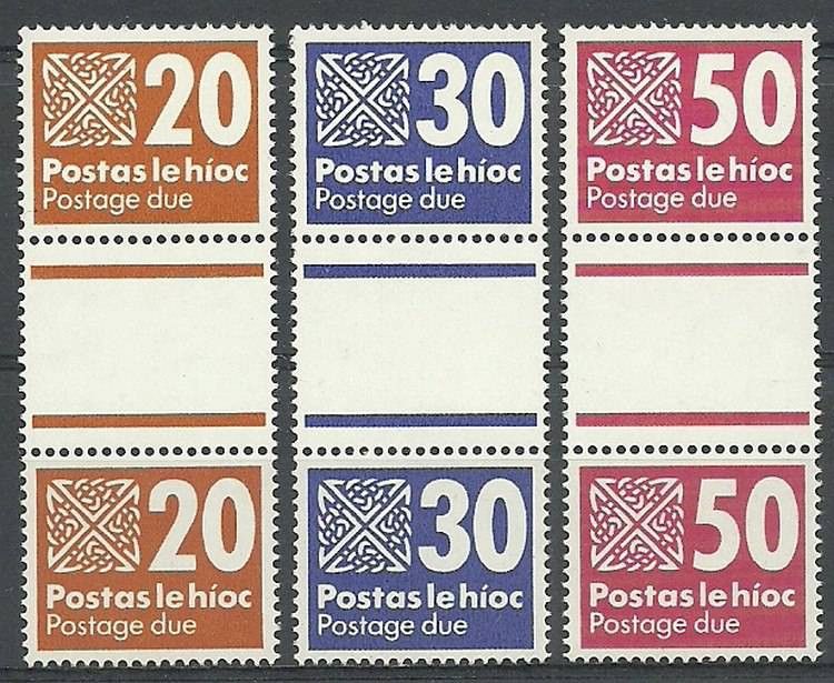 Znaczek Irlandia 1985 Mi por 32-34 Czyste **