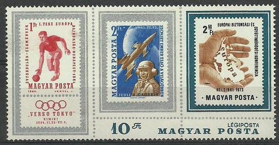 Znaczek Węgry 1975 Mi 3059 Czyste **