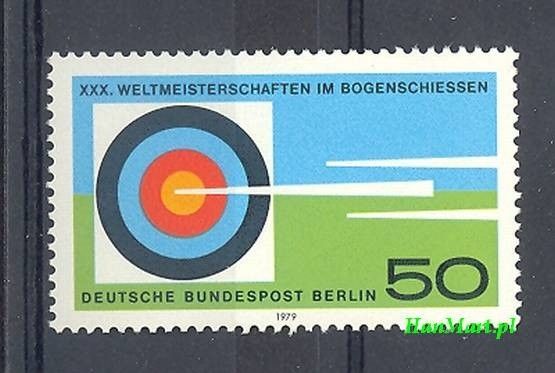 Znaczek Berlin Niemcy 1979 Mi 599 Czyste **
