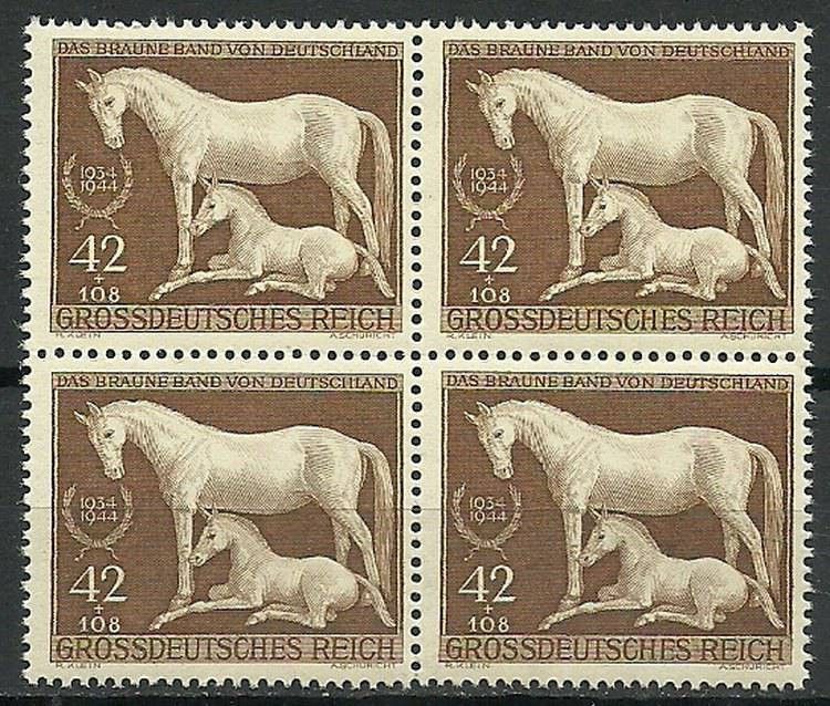 Znaczek Deutsches Reich / III Rzesza 1944 Mi 899 Czyste **