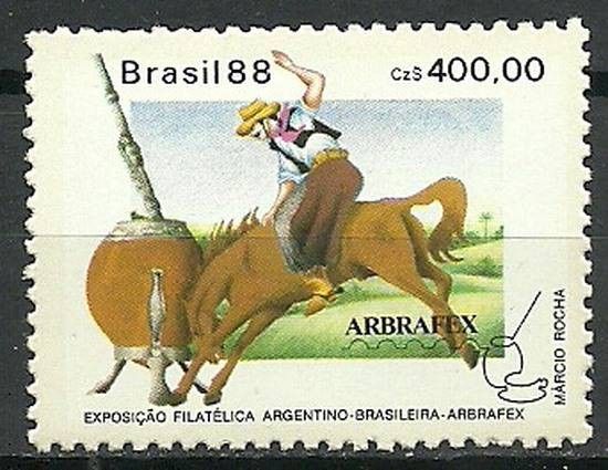 Znaczek Brazylia 1988 Mi 2275 Czyste **