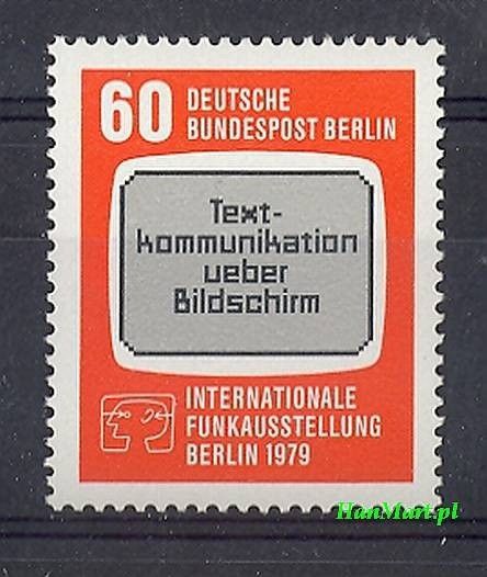 Znaczek Berlin Niemcy 1979 Mi 600 Czyste **