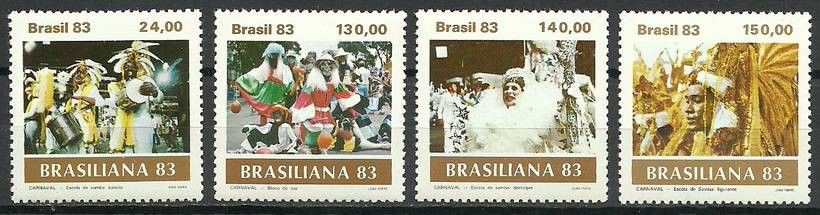 Znaczek Brazylia 1983 Mi 1948-1951 Czyste **