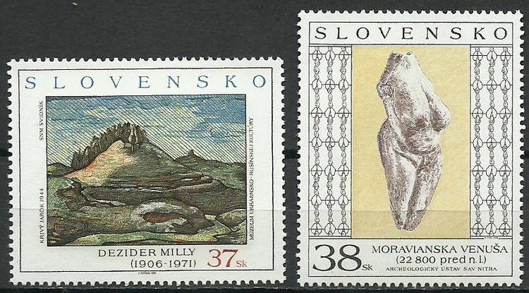 Znaczek Słowacja 2006 Mi 544-545 Czyste **