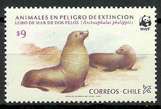 Znaczek Chile 1984 Mi 1068 Czyste **