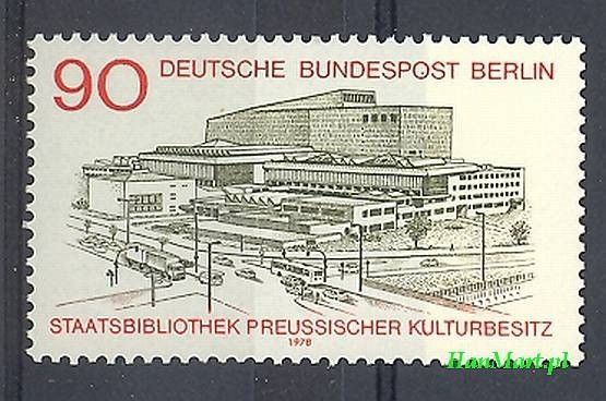Znaczek Berlin Niemcy 1978 Mi 577 Czyste **