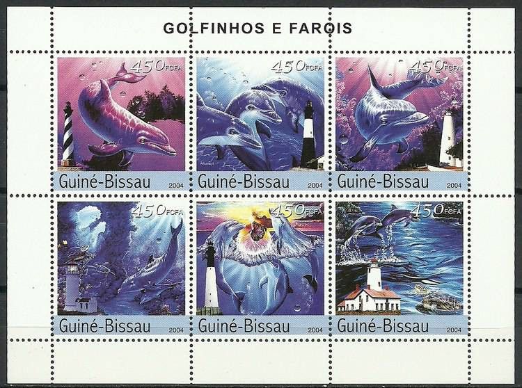 Znaczek Gwinea Bissau 2004 Mi ark 2782-2787 Czyste **