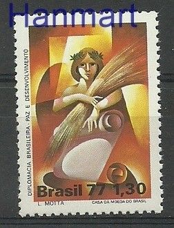 Znaczek Brazylia 1977 Mi 1641 Czyste **