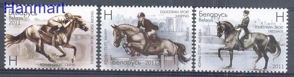 Znaczek Białoruś 2011 Mi 865-867 Czyste **