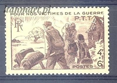 Znaczek Francja 1945 Mi 731 Czyste **