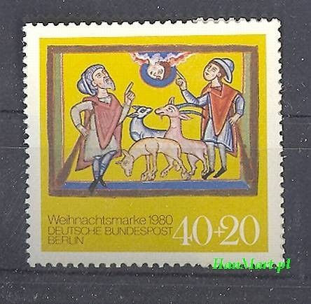 Znaczek Berlin Niemcy 1980 Mi 633 Czyste **