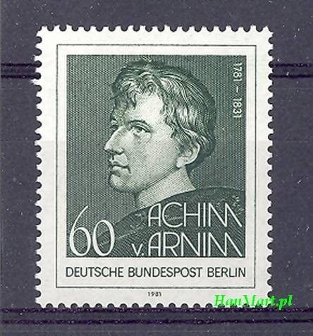 Znaczek Berlin Niemcy 1981 Mi 637 Czyste **