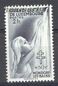Luksemburg 1940 Mi 342 Czyste **