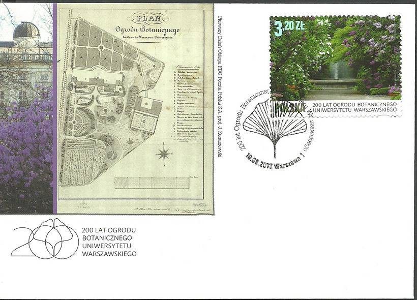 Znaczek Polska 2018 Mi 5013 Fi 4863 FDC