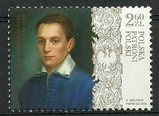 Znaczek Polska 2018 Mi 5006 Fi 4856 Czyste **