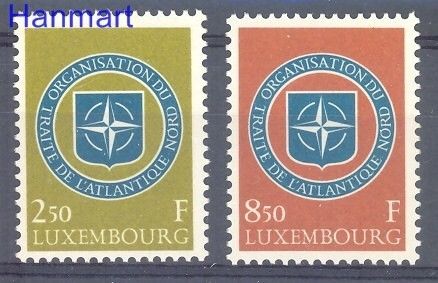 Znaczek Luksemburg 1959 Mi 604-605 Czyste **