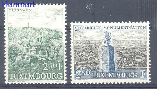 Znaczek Luksemburg 1961 Mi 641-642 Czyste **