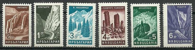 Znaczek Bułgaria 1964 Mi 1470-1475 Czyste **