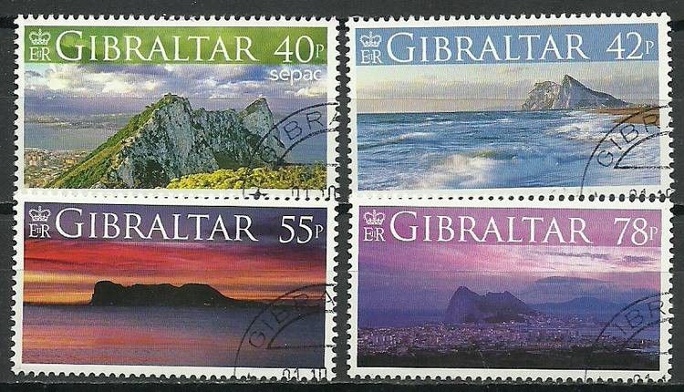 Znaczek Gibraltar 2007 Mi 1234-1237 Stemplowane