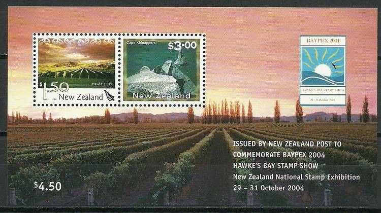 Znaczek Nowa Zelandia 2004 Mi bl 176 Czyste **