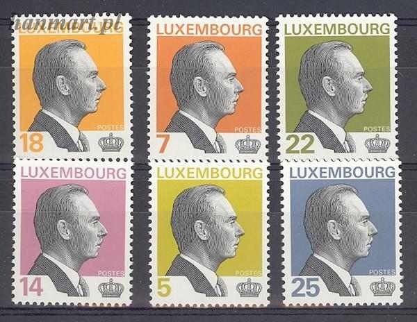 Znaczek Luksemburg 1993 Mi 1310-1315 Czyste **