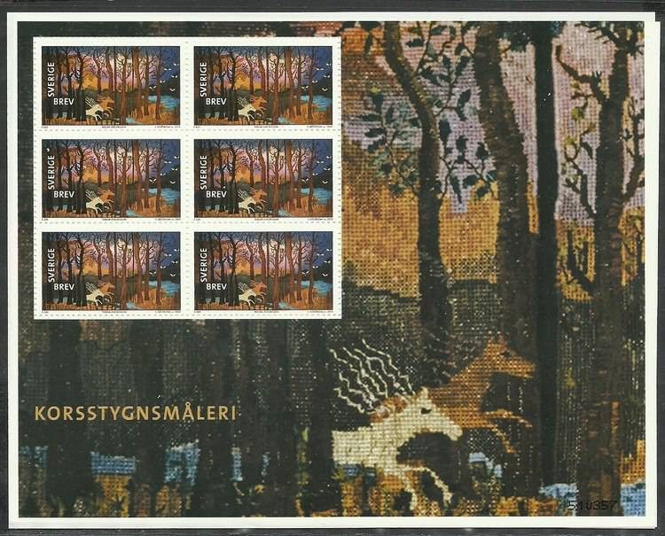 Znaczek Szwecja 2012 Mi suv 2906 Czyste **