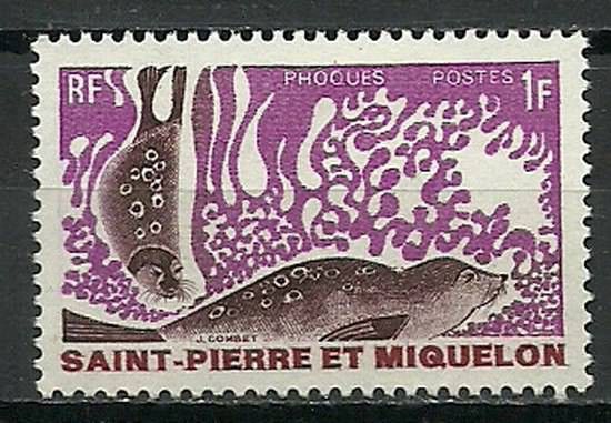 Znaczek Saint-Pierre i Miquelon 1969 Mi 443 Czyste **